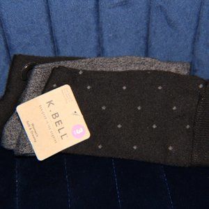NWT K. Bell 3pair Womens Socks
